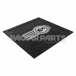 MUDFLAP-24X24 3/8" HD RUBBER WHT KW BUG