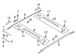 Roof Luggage Carrier Side Rail Rack