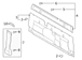Seat Belt Trim Bezel Guide Bracket <br>Trim that surrounds the opening