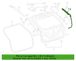 Liftgate Object Sensor - Right