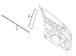 Door Applique Trim Panel - Left