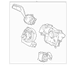 Steering Column Switch Housing Heated Wheel