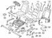 Seat Back Cushion Cover - Right, Front