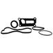 Engine Crankcase Cover Gasket Set Overhaul Kit - 2.5L