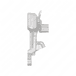 Exhaust Back Pressure Sensor Bracket