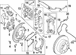 Parking Brake Shoe Linings Kit - Rear