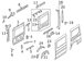 Quarter Panel Reinforcement Bracket - Left, Inner