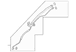 AIR CONDITIONING (A/C) Refrigerant Suction Hose Tube - Center 3.5L (Performance)