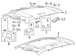 Interior Grab Bar Assist Handle - Left, Rear (Series 34/66/ST L)