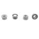 Hex Head Nut And Washer - 9/16, Rear, Back