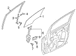 Window Regulator Guide Track Extension - Left, Front