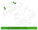 Bumper Face Bar Reinforcement Beam Bracket - Right, Rear
