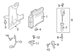 Engine Control Module (ECM) EEC V - DC91HL0531 (SRS1) 2.0L