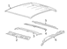 Roof Side Rail - Right, Inner