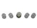 Chrome Plated Wheel Locks for Exposed Lugs