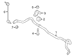 Suspension Stabilizer Bar Roll - Front