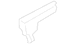 Roof Side Rail Reinforcement - Right, Inner