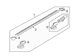 Running Board Step - Left 119/3023MM base (Regular Wagon)