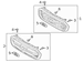 Grille Molding Insert - Front (XLT)