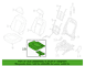Pad Seat Cushion - Front, Passenger