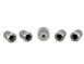 Chrome Plated Wheel Locks for Exposed Lugs