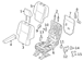 Seat Back Cushion Cover - Right, Rear