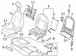 Air Bag Seat Sensor Mat - Front