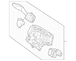 Steering Column Switch Housing (Active Steering)