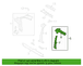 Body B-Pillar Side Roof Rail - Right, Inner