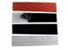 SuperCab & SuperCrew Black Platinum Stainless Steel B-Pillar Trim for Vehicles without Factory Keypad