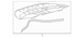 Radiator Support Splash Shield Stone Deflector - Front