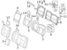 Seat Headrest Cover - Rear
