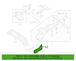 Frame Stiffener Floor Pan Bracket - Left, Rear (LWB Kombi)