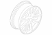 Wheel Rim 22 X 9.5 Style 3
