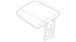 Console Armrest Glove Compartment Door