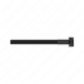 M8 x 95mm Hex Head Bolt, 10.9 Phosphate Coated