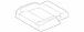 Seat Cover Cushion - Right, Rear