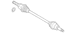 Cv Axle Joint Half Shaft - Right