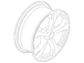 Wheel Rim 7.5 X 18 (Style 1)