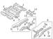 Floor Extension Sidemember Pan Bracket