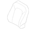 Cover Seat Back - Front