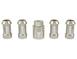 Chrome Plated Wheel Locks For Exposed Lugs