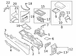 Center Console and Trim <br> base body Panel Floor Overhead Reinforcement (AT)