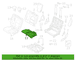 Seat Cushion Pad - Rear