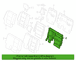 Seat Back Frame Retaining - Rear