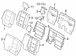Cover And Pad Headrest - Right, Rear (XLT)