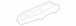 Door Switch Trim Panel Applique - Right, Front