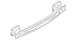 Bumper Impact Bar Reinforcement Rebar - Rear