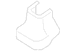 Seat Track Cover - Front