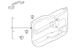Door Interior Trim Panel - Right, Front (BEV)